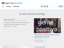 Tablet Screenshot of loquelediga.com
